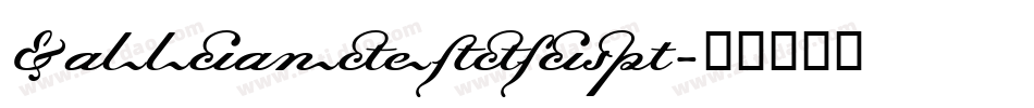 DallianceScript字体转换