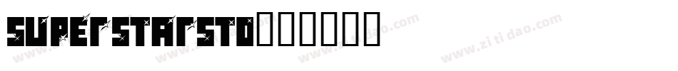 SuperstarStd字体转换