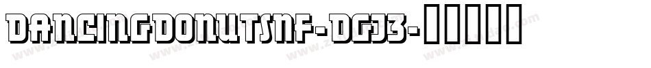 DancingDonutsNf-DGJ3字体转换