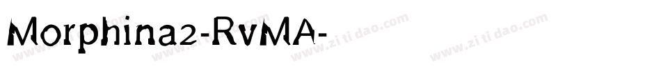 Morphina2-RvMA字体转换