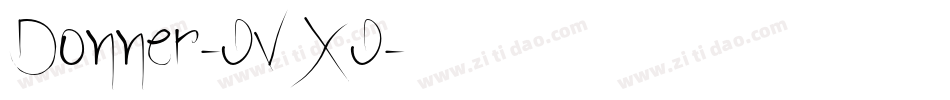Donner-OVXO字体转换
