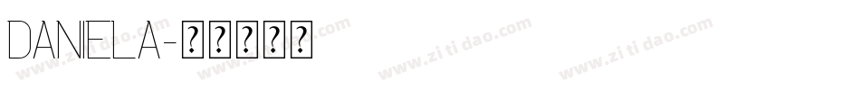 DANIELA字体转换
