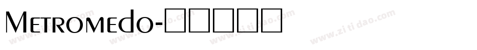 Metromedo字体转换