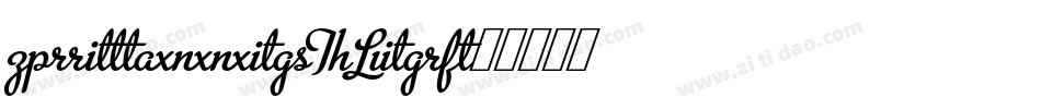 BritannicTLig字体转换