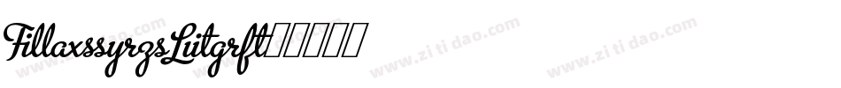 FlashDLig字体转换
