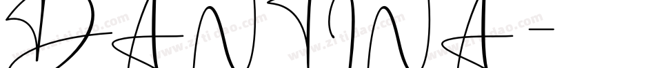 DANTINA字体转换