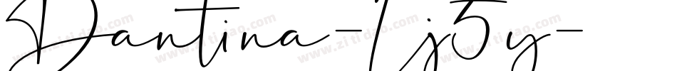 Dantina-Lj5y字体转换