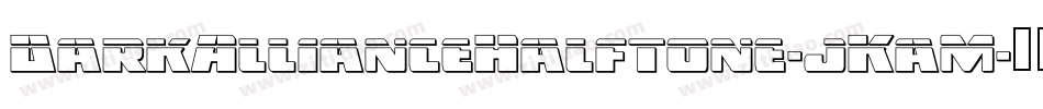 DarkAllianceHalftone-jKaM字体转换