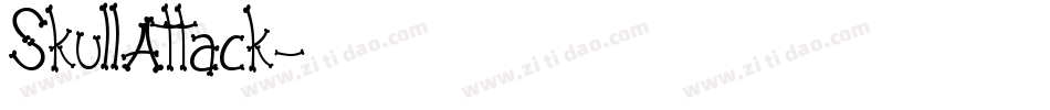 SkullAttack字体转换