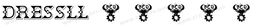 DRESSLL字体转换