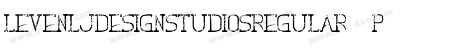 LevenLjDesignStudiosRegular-9PJ7字体转换