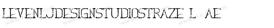 LevenLjDesignStudiosTraze-l7ae字体转换 LevenLjDesignStudiosTraze-l7ae字体转换