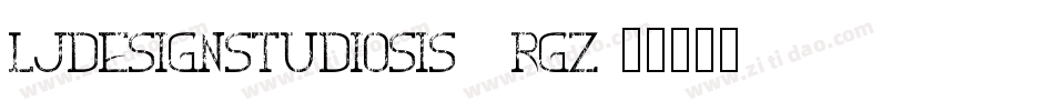 LjDesignStudiosIs-3rgz字体转换