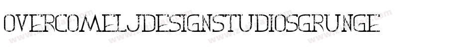 OvercomeLjDesignStudiosGrunge-g5x6字体转换 OvercomeLjDesignStudiosGrunge-g5x6字体转换