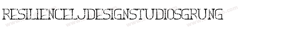 ResilienceLjDesignStudiosGrunge-1Mw2字体转换 ResilienceLjDesignStudiosGrunge-1Mw2字体转换