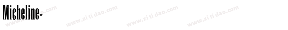 Micheline字体转换