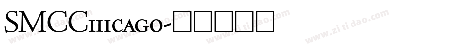 SMCChicago字体转换