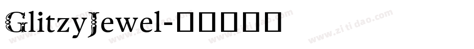 GlitzyJewel字体转换