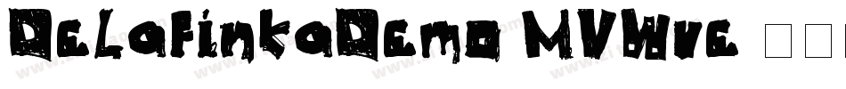 DelafinkaDemo-MVWve字体转换