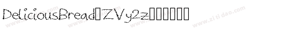 DeliciousBread-ZVy2z字体转换