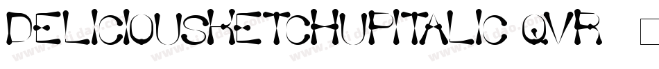 DeliciousKetchupItalic-qVR2字体转换