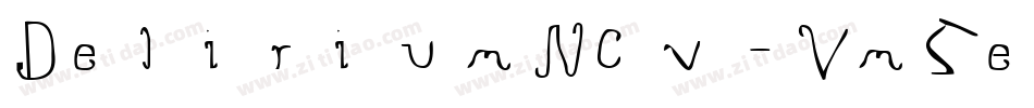 DeliriumNcv-Vm5e字体转换