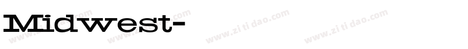 Midwest字体转换