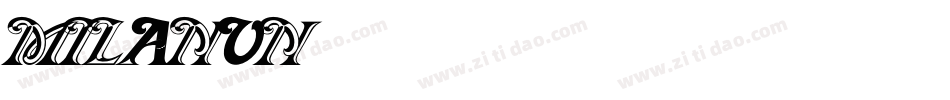 MILANON字体转换