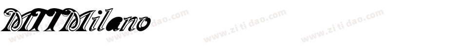 MTTMilano字体转换
