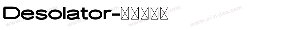 Desolator字体转换