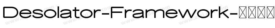 Desolator-Framework字体转换
