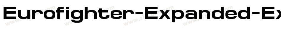 Eurofighter-Expanded-Expanded字体转换