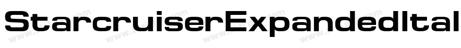 StarcruiserExpandedItalic-ZAaJ字体转换 StarcruiserExpandedItalic-ZAaJ字体转换