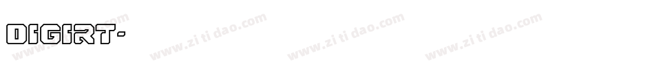 DIGIRT字体转换