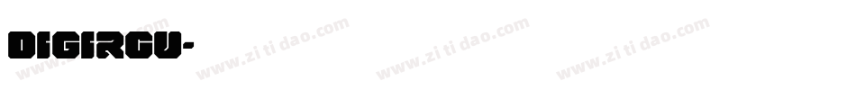 Digircu字体转换