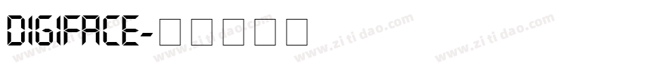 DIGIFACE字体转换