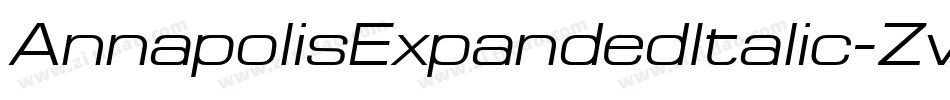 AnnapolisExpandedItalic-Zvpz字体转换