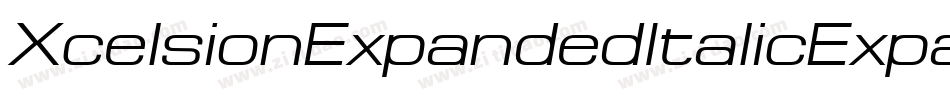 XcelsionExpandedItalicExpandedItalic-OXG3字体转换 XcelsionExpandedItalicExpandedItalic-OXG3字体转换
