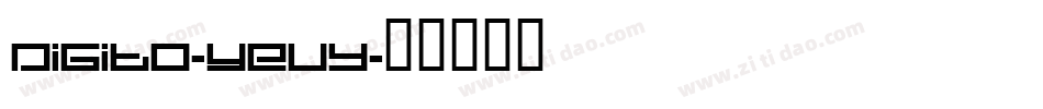 Digito-yEVY字体转换
