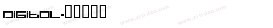 Digitol字体转换