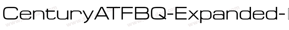 CenturyATFBQ-Expanded字体转换
