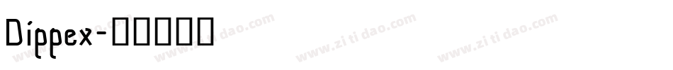 Dippex字体转换