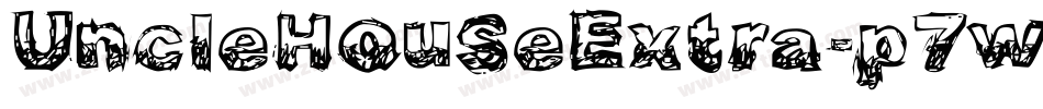 UncleHouseExtra-p7wqv字体转换