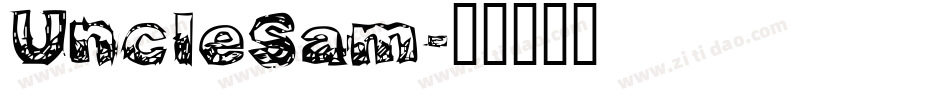 Unclesam字体转换