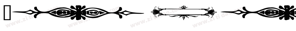 DividersAndMisc-E9zg字体转换