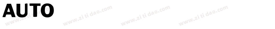 auto字库字体转换