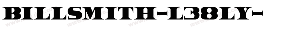 BillSmith-L38Ly字体转换