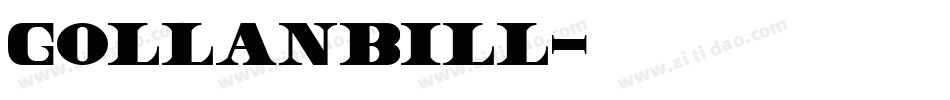 GollanBill字体转换