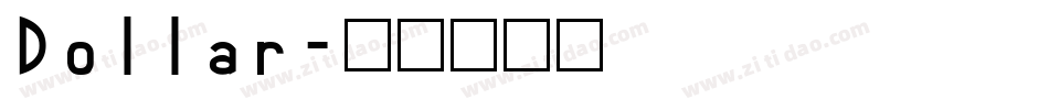 Dollar字体转换