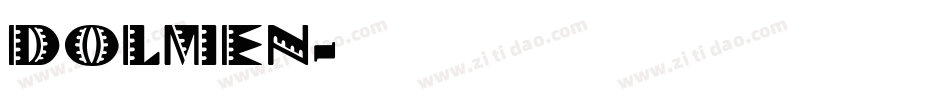 Dolmen字体转换